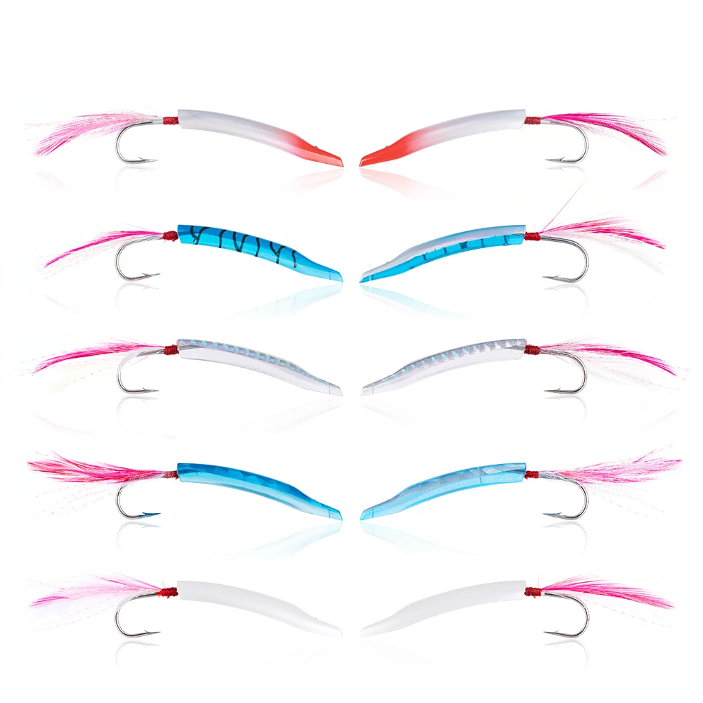 Honoreal 2024  Trolling Metal Jig 50mm 2g Salt Water Fishing Jigs Shore Jigs