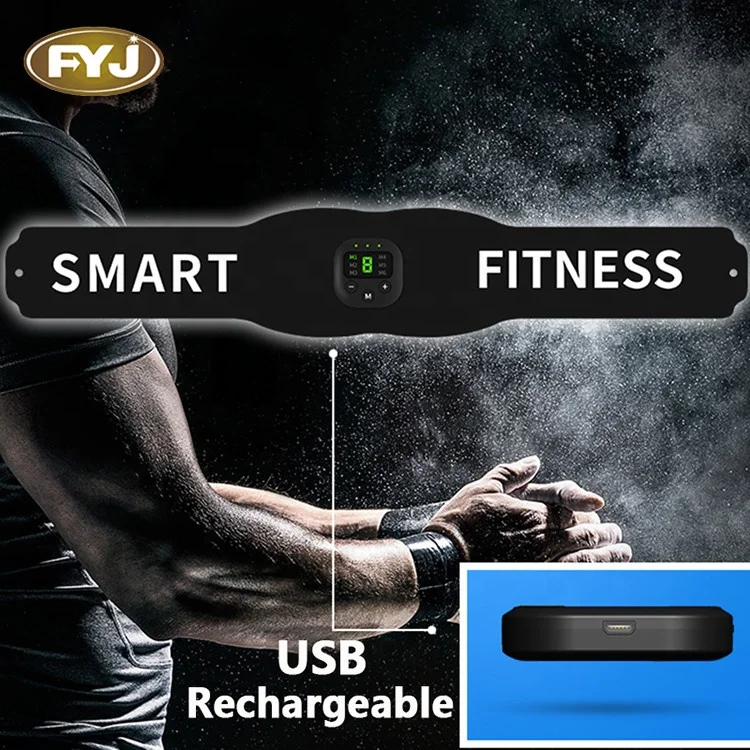 electronic ab muscle stimulator belt for abdominal smart fitness 2024