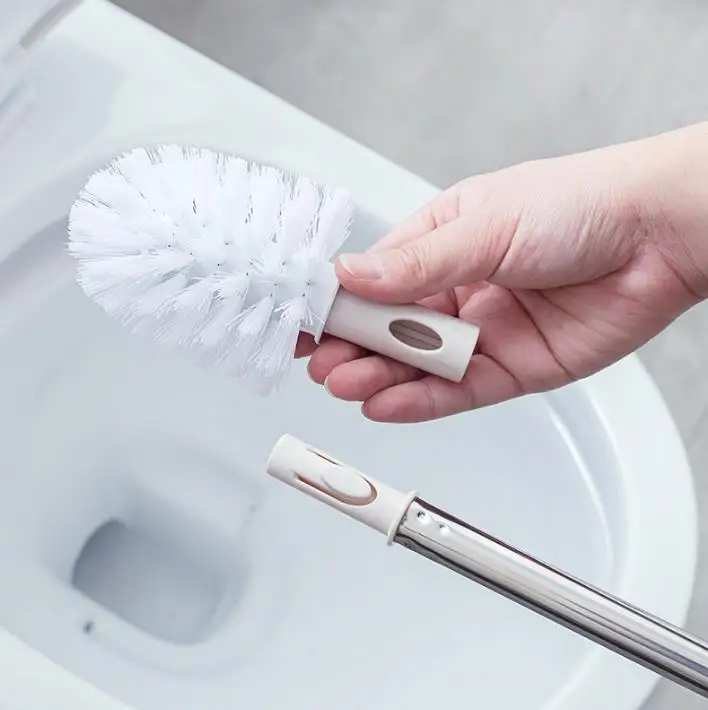 Вантуз для унитаза и миска кисти комбо для ванной трубы для очистки канализационных труб, белые, красные, 1 комплект