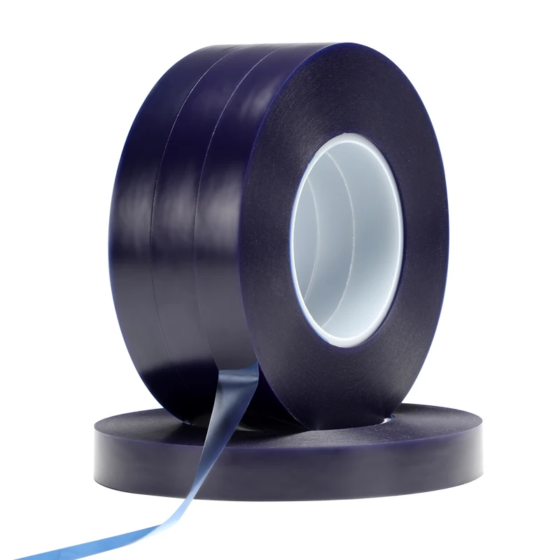 Acrylic adhesive Transparent Blue PVC Film Surface Protective Masking Tape for PCB Electroplate metal alloy Surface Protection