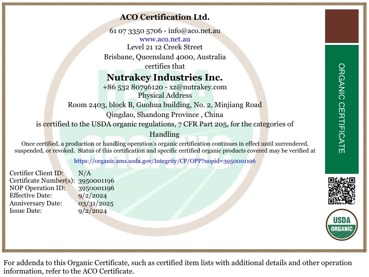 USDA Organic Sweetener for White Colour Drinks Natural Monk Fruit Sweetener Mogroside V50% Powder Plant Extract Zero Carlories