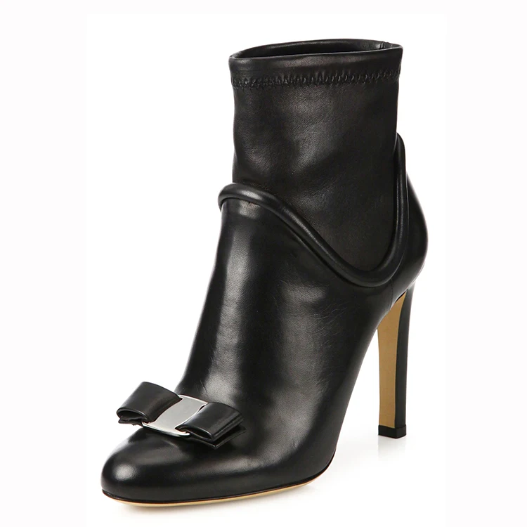 2022 winter women ankle chelsea heel boots for ladies high quality sheepskin leather designer boot