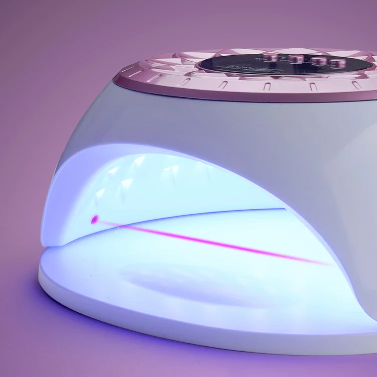 SUN S9 268W high power dual led source nail lamp uv led gel polish curing sun led nail lamp