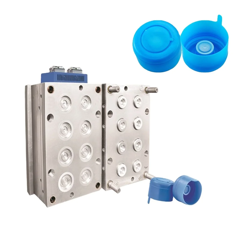 plastic water bucket cover injection  mould 5 gallon bottle cap mould