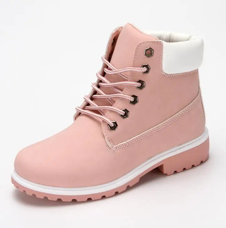 Autumn Winter High-Top Fashion Trend Couples Martin Boots Black Camouflage Men Women Plus Size Casual Shoes