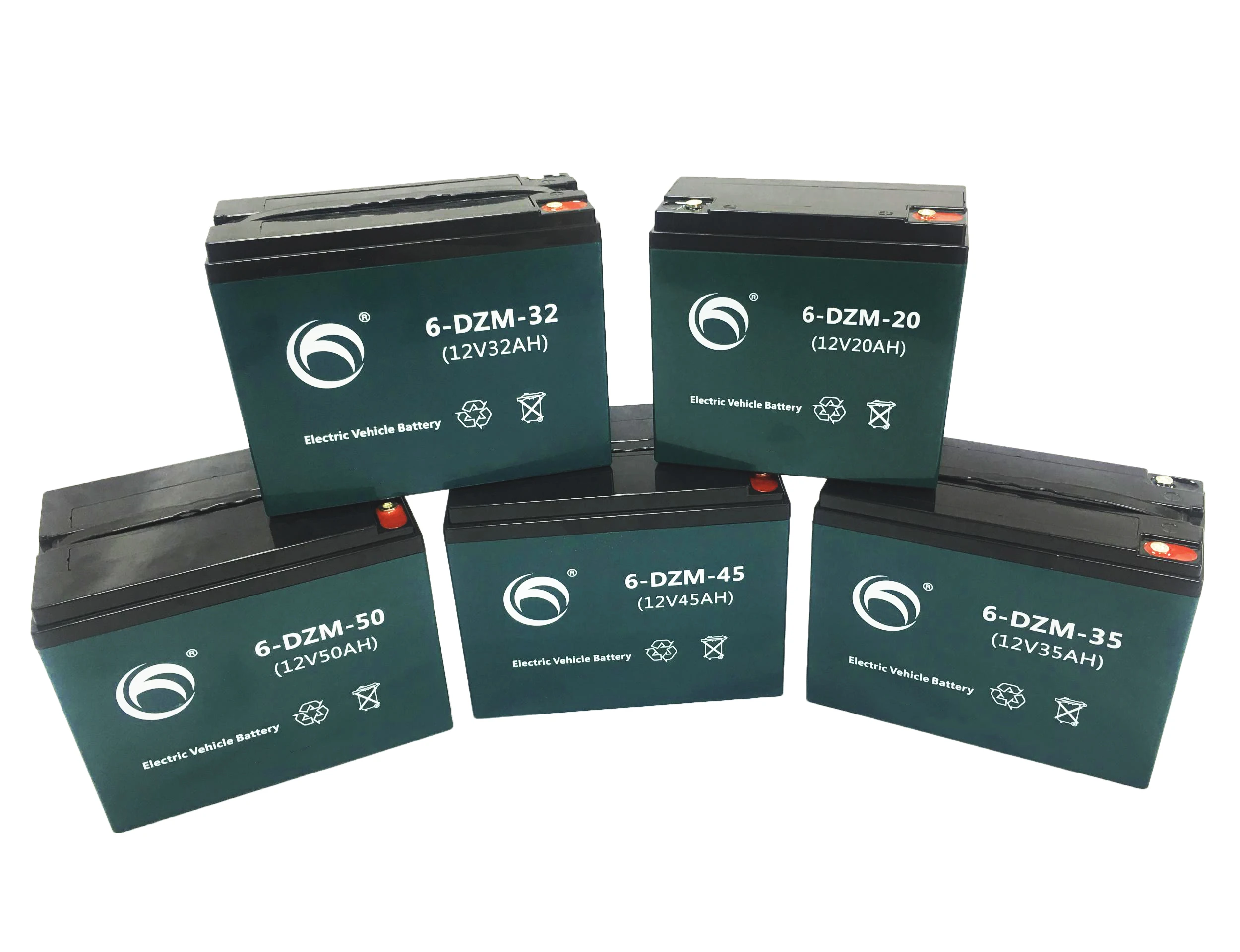 Manufacture 4PCS Per Carton 6-DZM-20 12V 20AH 48V VRLA Gel Moped Electric Bike Sealed AGM Lead-Acid Battery For Tricycle Scooter