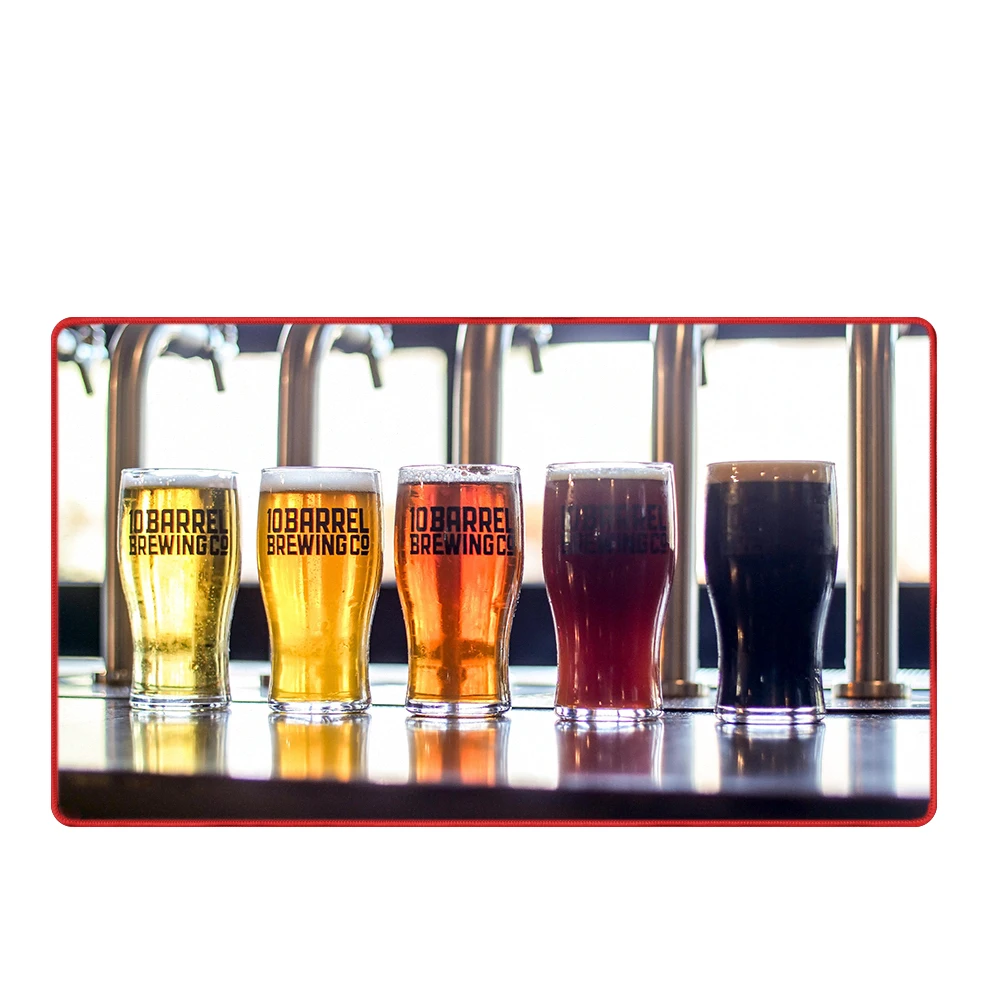 Custom Sublimation Rubber Bar Mat Antiskid Cafe Beer Mat Bar Runner Mat
