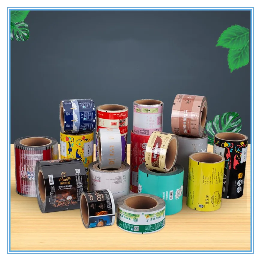 Customized printed Food packaging laminated roll film