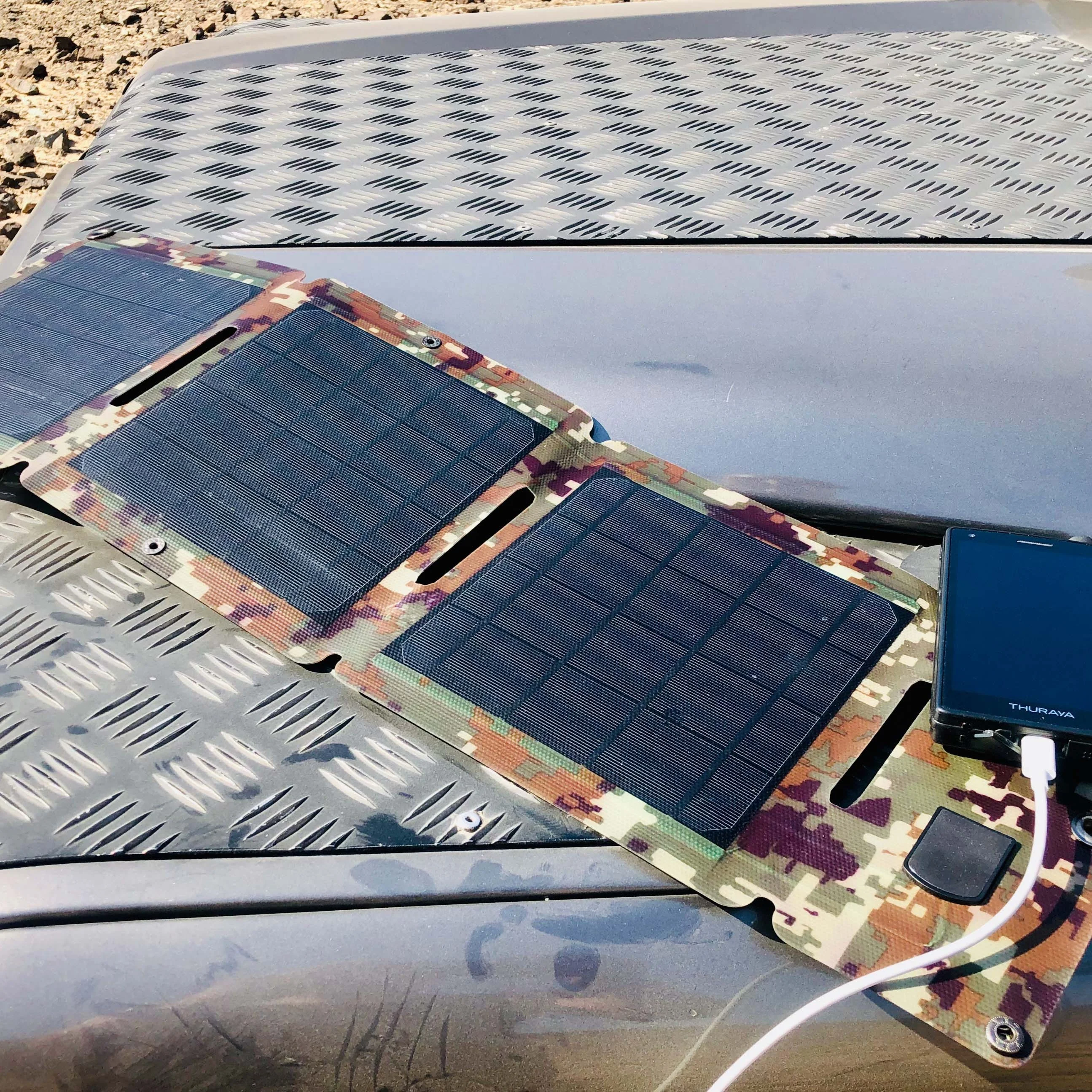 Foldable 156x156 Mono Solar Cell Panel For Mobile Phones,Surveillance Camera,Radio,Walkie-talkie