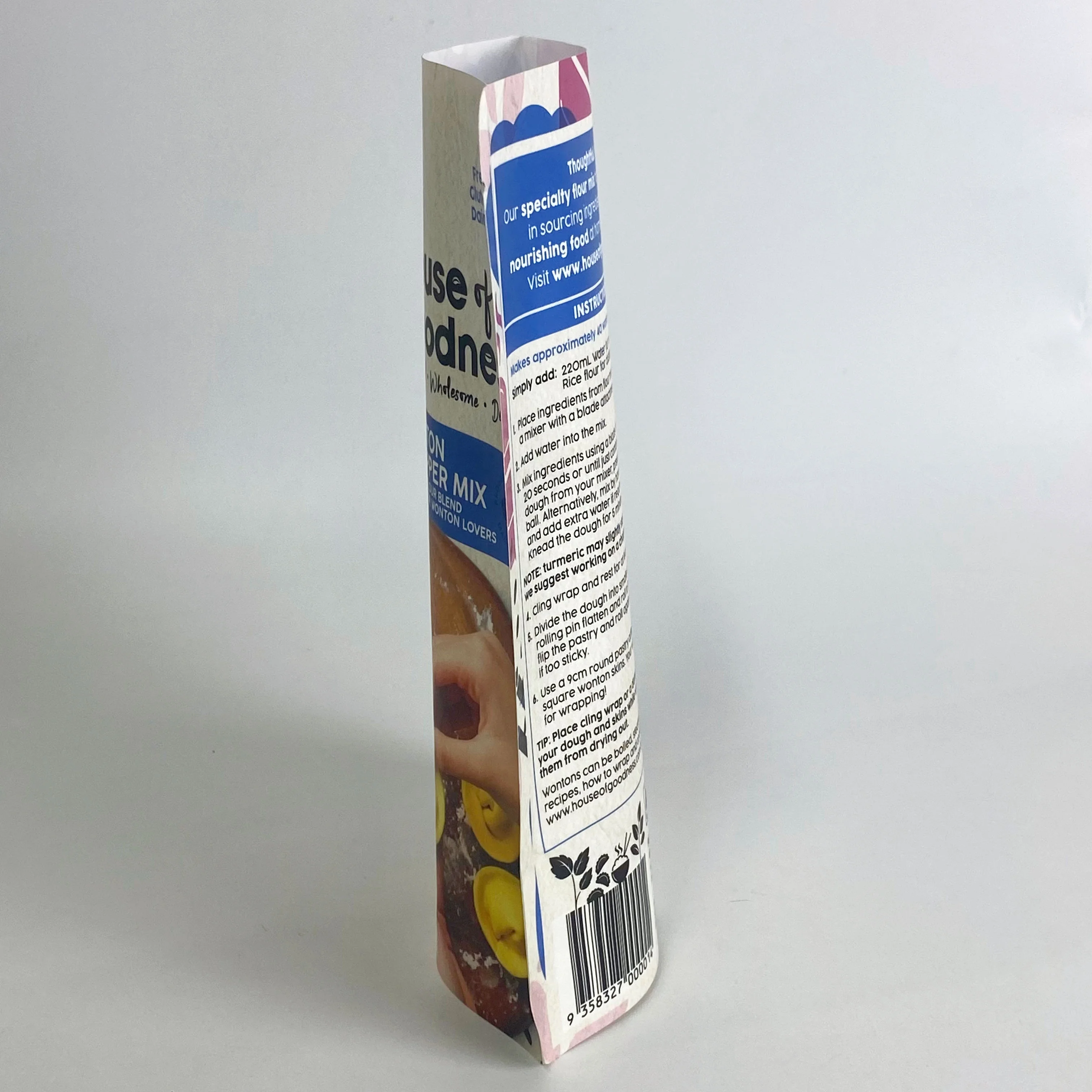 Customized Plastic Packaging Bag Food grade PE disposable for dumpling/frozen food