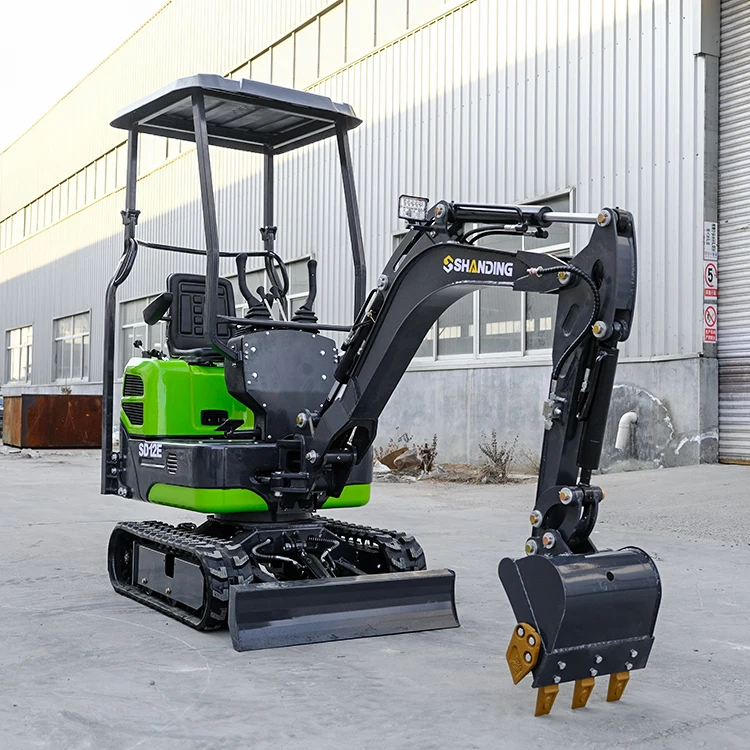 Real Price Free Shipping 2 3ton Small excavator 1t 2t small digger Farm Kubota Engine Mini Crawler Excavator