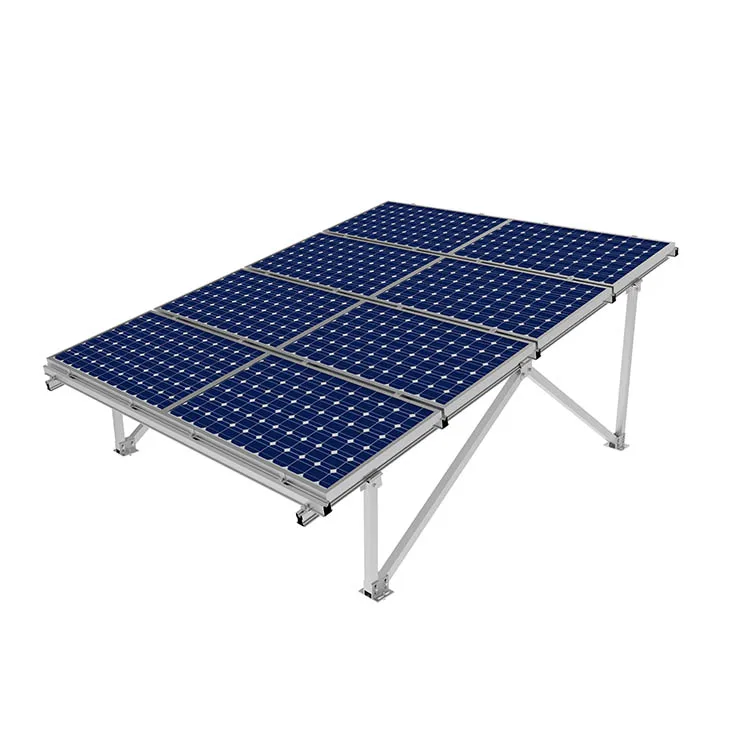 Easy installation pre-assembled W structure of solar system ground solar W structure bracket aluminium W structure solar mount
