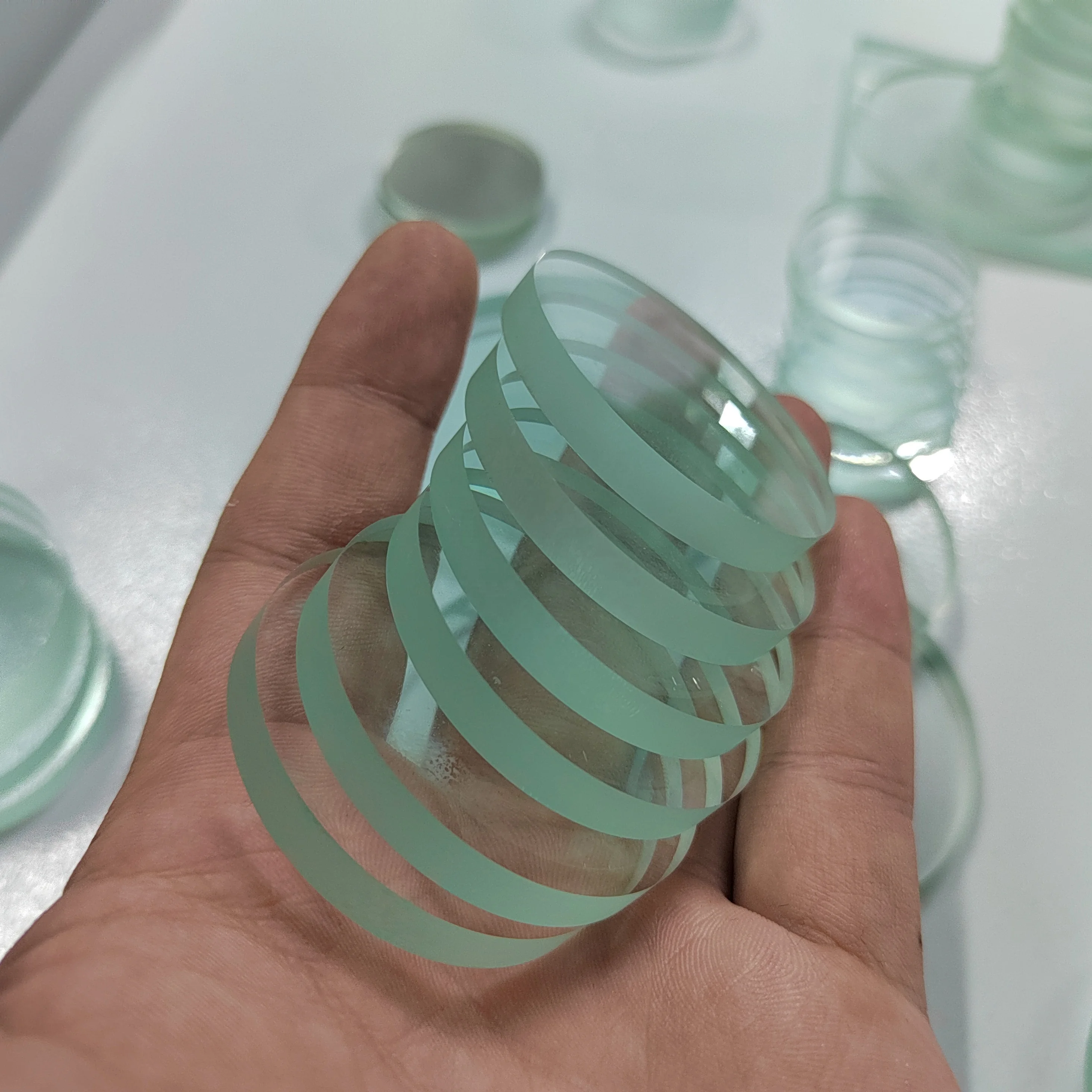 50W Picosecond laser cutting machine for glass LCD ARVR Ophthalmic lens Glass splinter laser cutting machine