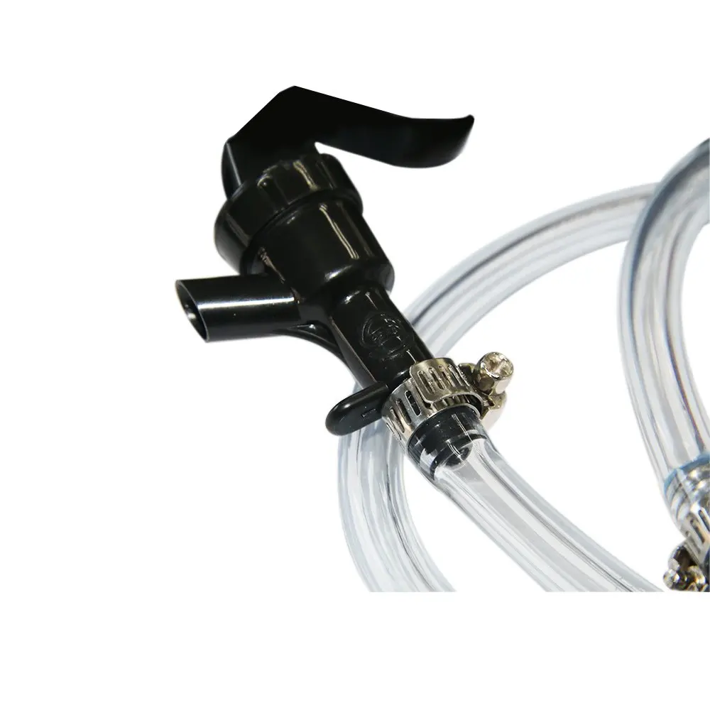 PVC line plastic 3 feet 5 feet beer hose tube gas line with tap and ball lock keg disconnect