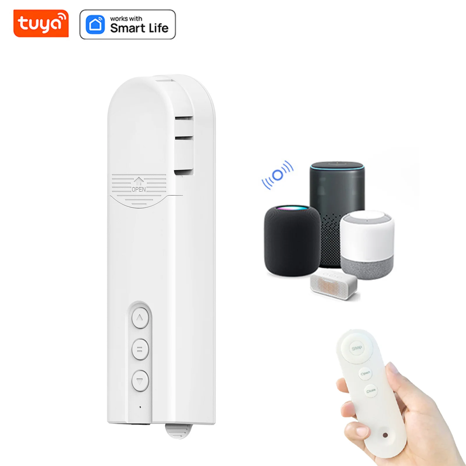 Tuya APP High Compatibility Home Blinds Chain Roller Shade Motor Control Blinds Drive Motor