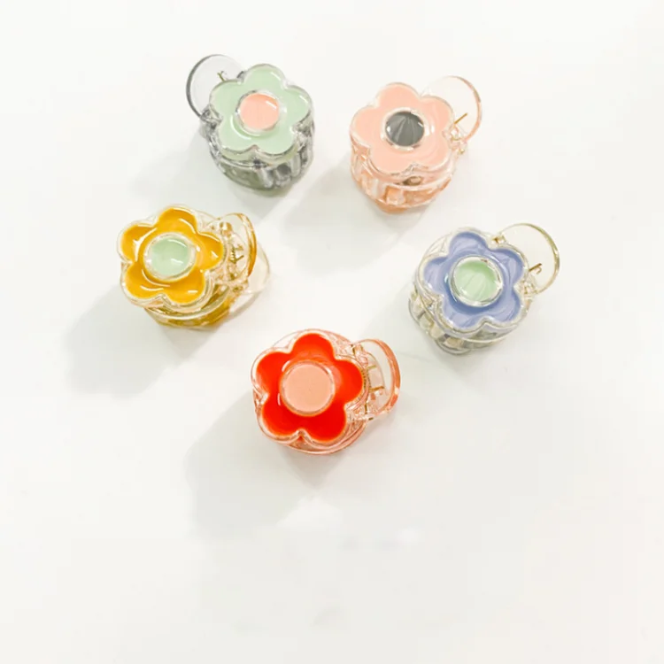 High quality hair clips for women little daisy summer hair accessories clip flower baby girls small women