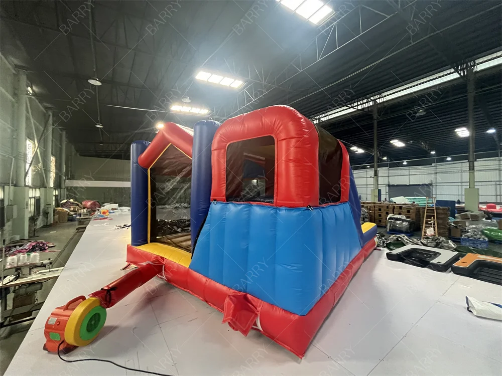 Barry Commercial Bouncing Castle And Slide New Design Jumping Castle China Inflatable Water Bounce House With Pool