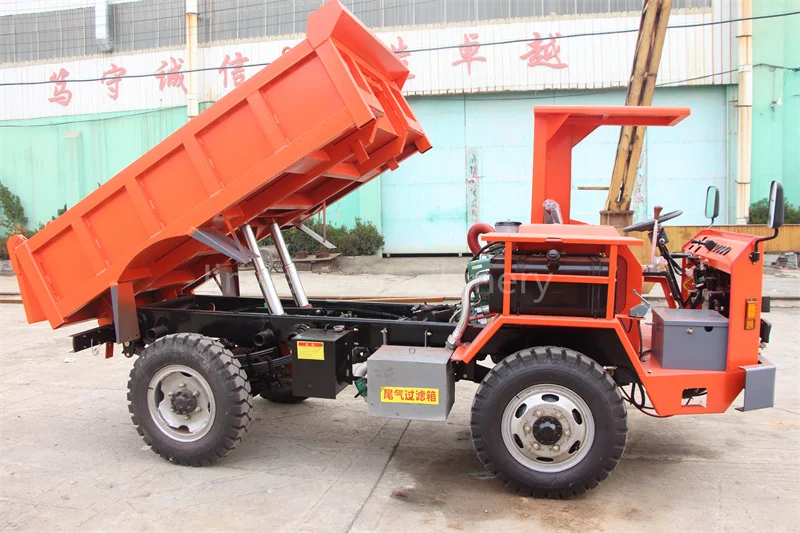 Jinwang 5 тонн 4x4 мини колесный самосвал 4-колесный подземный дизельный четырехколесный