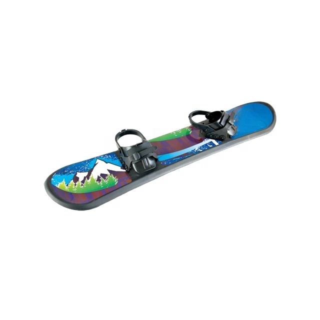 Factory Price Custom Snowboard & Skis Winter Outdoor Children Plastic Snowboards for Sale as Christmas Gifts 98/110/128CM