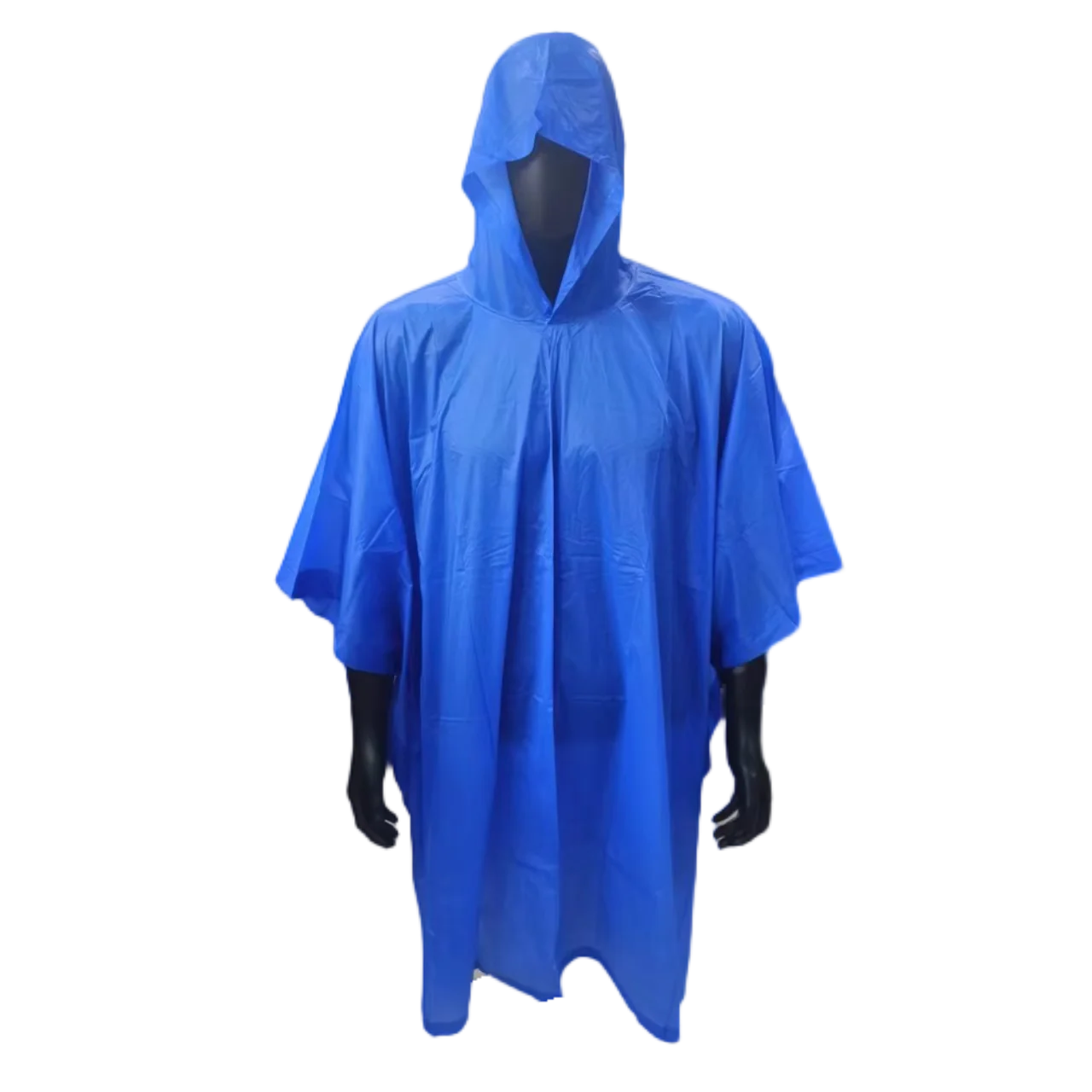 Hot Selling PVC Raincoat Custom Logo Buttons Op  non Disposable Raincoat