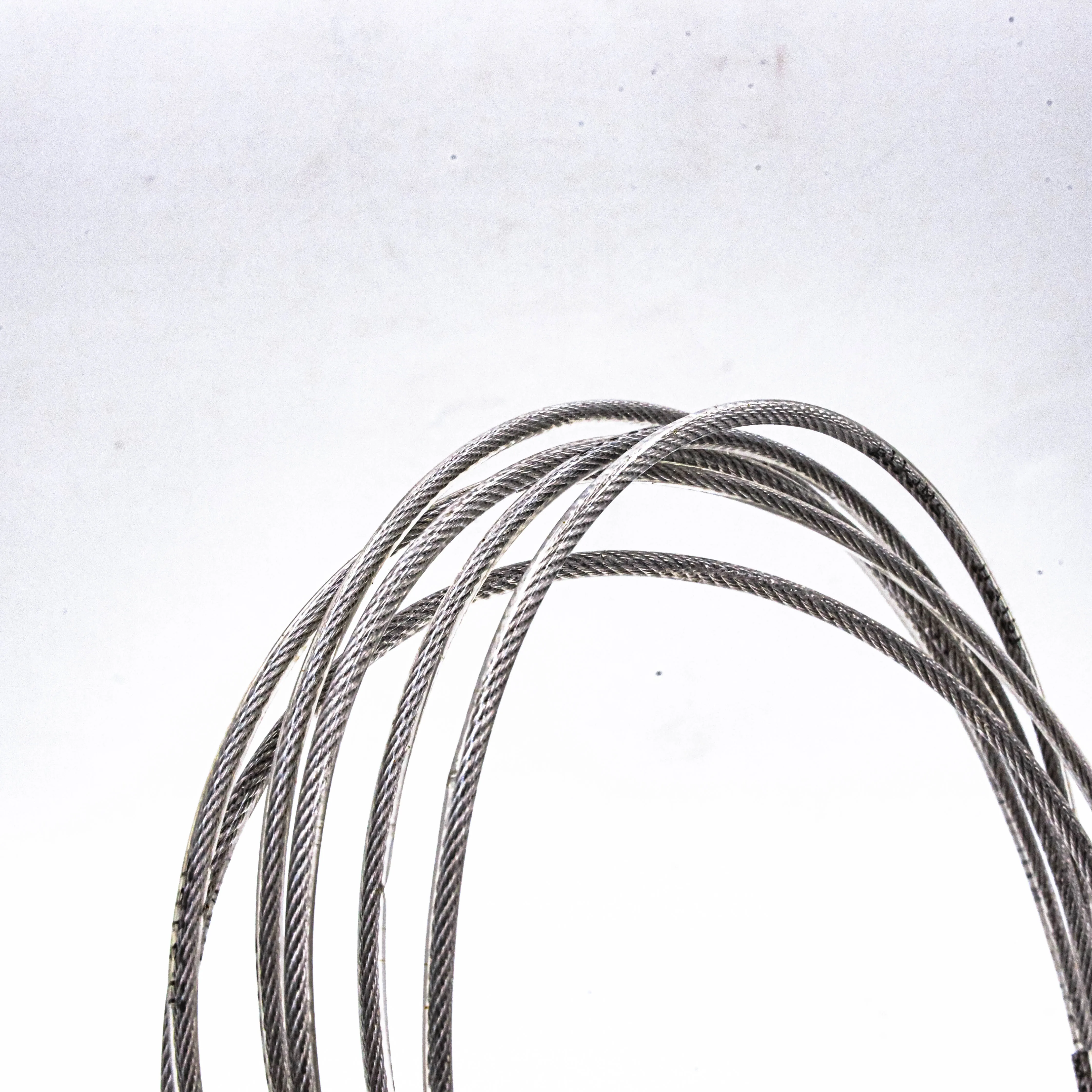 
304 invisible Stainless Steel Wire rope invisibleSurface 12+1 7x7 Rope China Factory Wholesale 