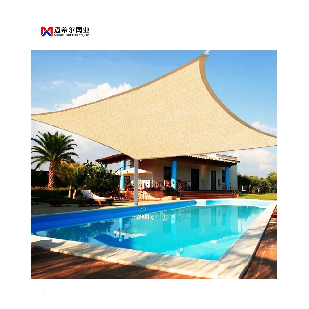 HDPE rectangle sailing  shade awning for outdoor shade cloth  net shade sails & nets hdpe fabric
