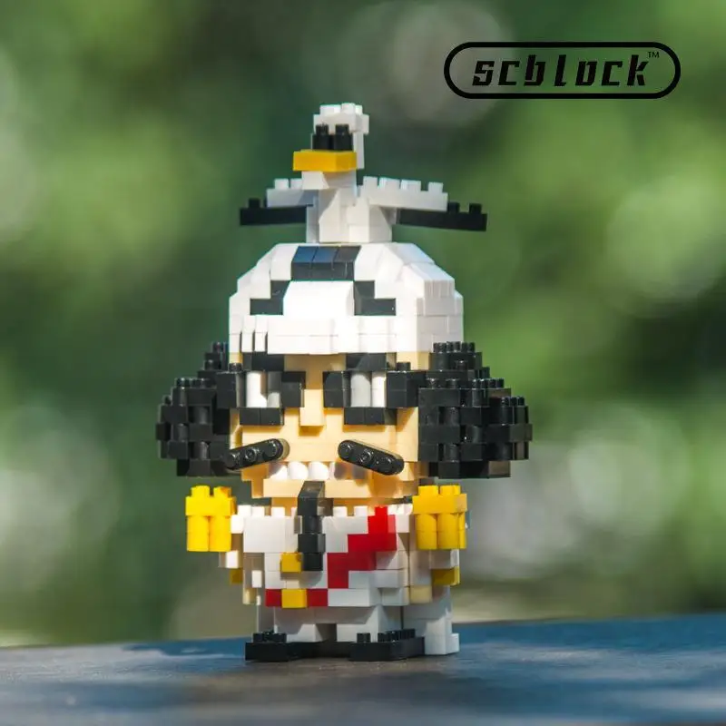 66 Styles DIY Toys Figurine 1 PIECE ZORO ACE LUFFY NAMI CHOPPER BOA SANJI LAW Building Bricks PVC Anime Figure for Kids