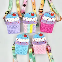 trendy stylish cuddly coin purse silicone rubber nonirritatingf coin purse baby coin purse