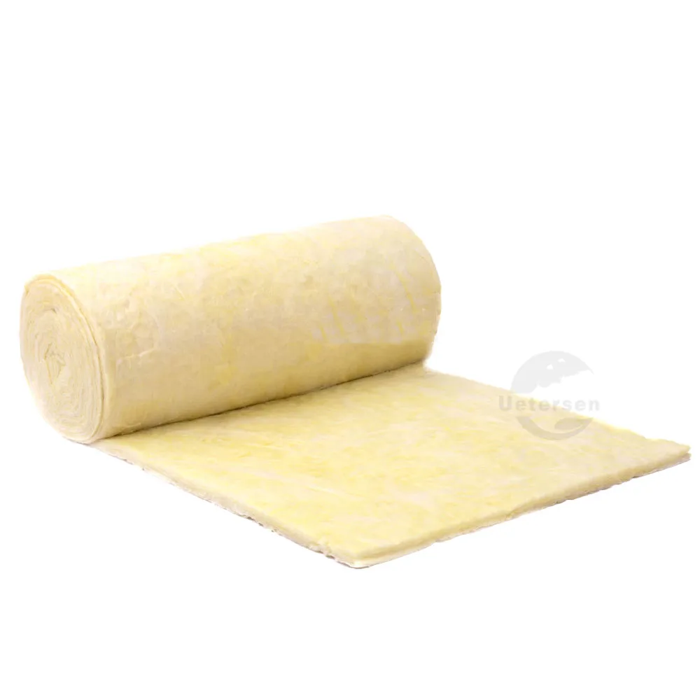 metal building roof insulation 50mm thick glass wool roll