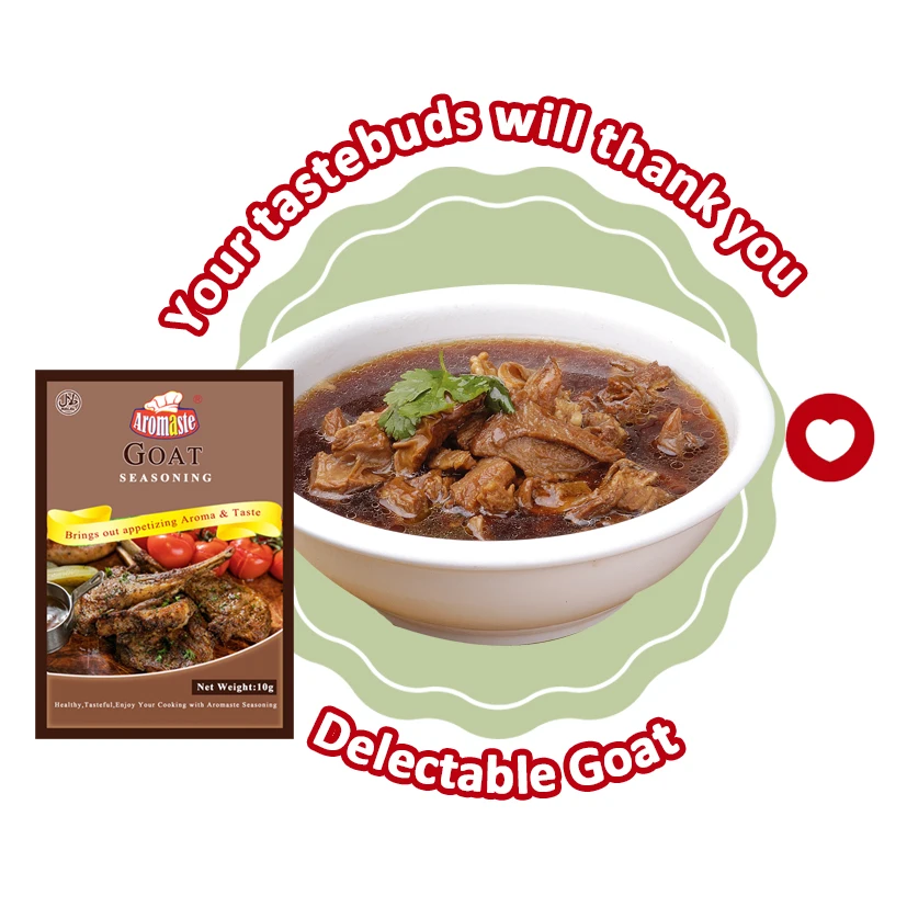 10g per bag Mixed Seasoning Powder Goat Flavor for Soup and Barbecue