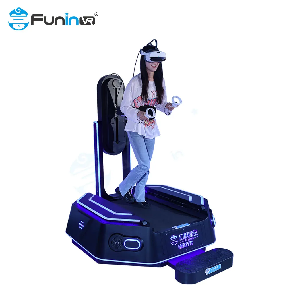 New Arrival Virtual Reality Shooting Arcade Game Machine 5D Shooting 4 Player 9D Vr Shoot Game Arcade VR Treadmill
