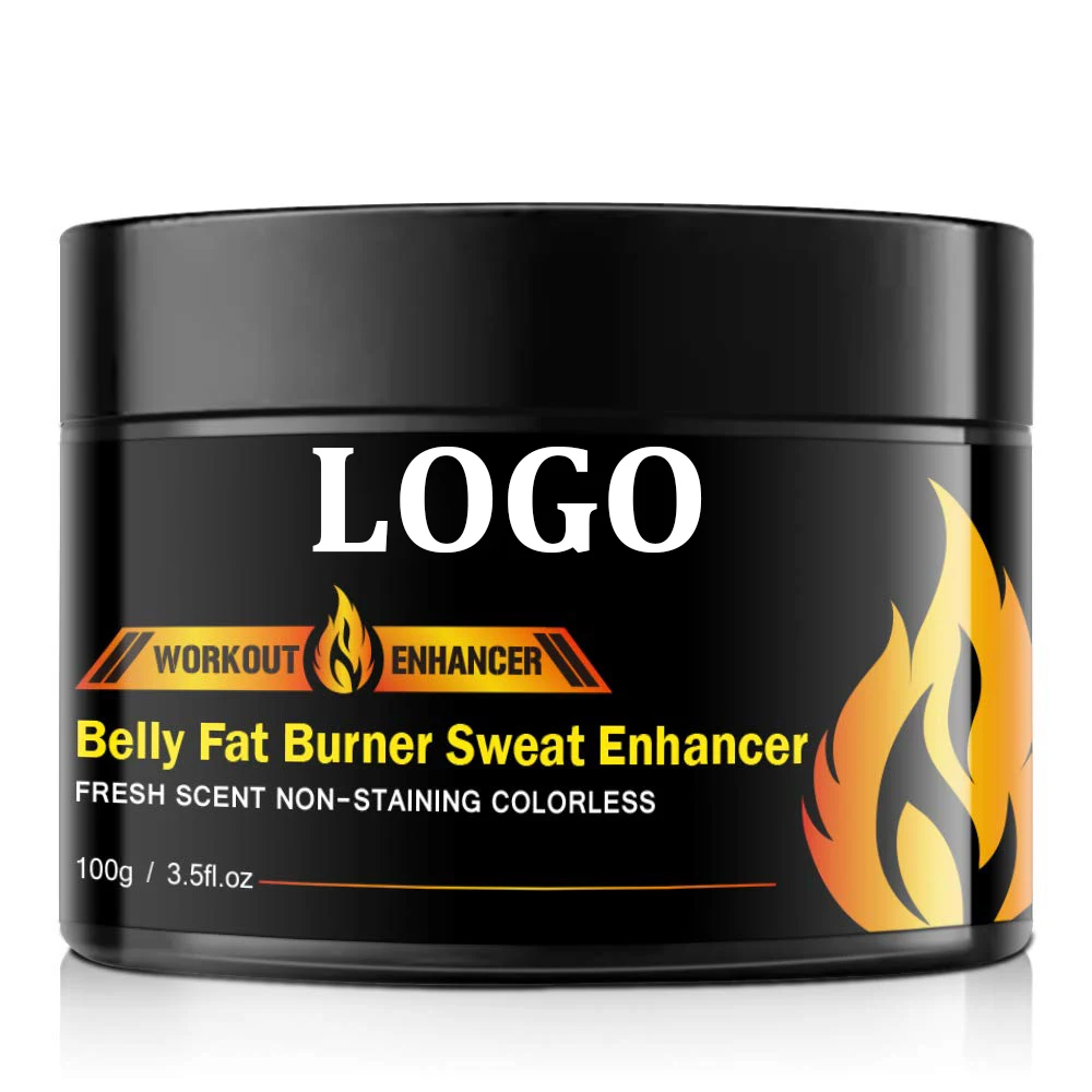 Private Label Natural Fat Burning Hot Cream Skin Sweat Workout Enhancer Cream