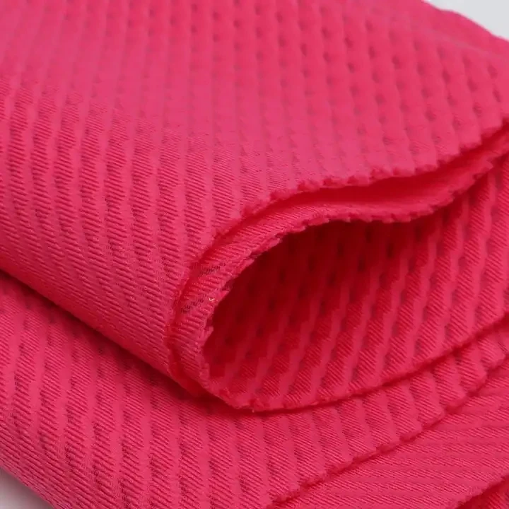 Factory Custom Double Layer Air 100% Polyester Mesh Fabric foam composite fabric For Medical Rehabilitation Supplies