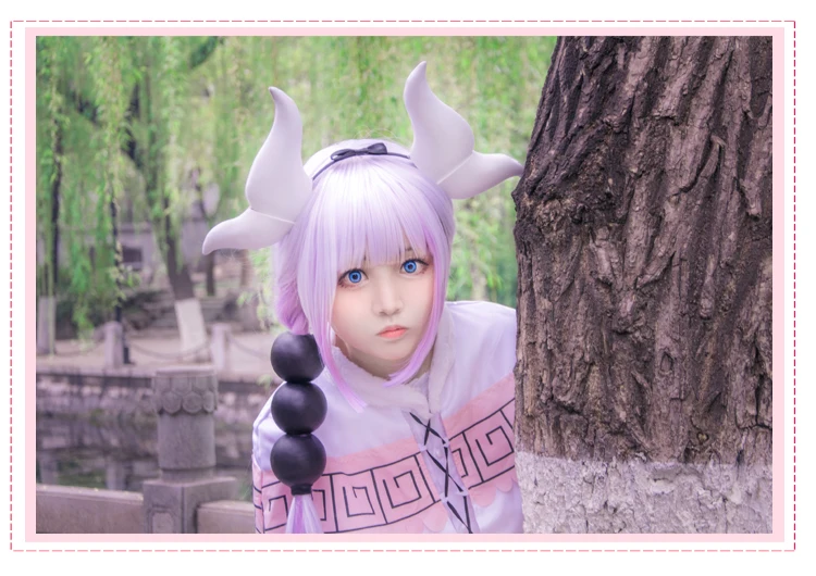 Новинка Kanna Косплей японское аниме Miss Kobayashi Дракон горничная камуй Кана косплей костюмы Хэллоуин рождественское платье для женщин
