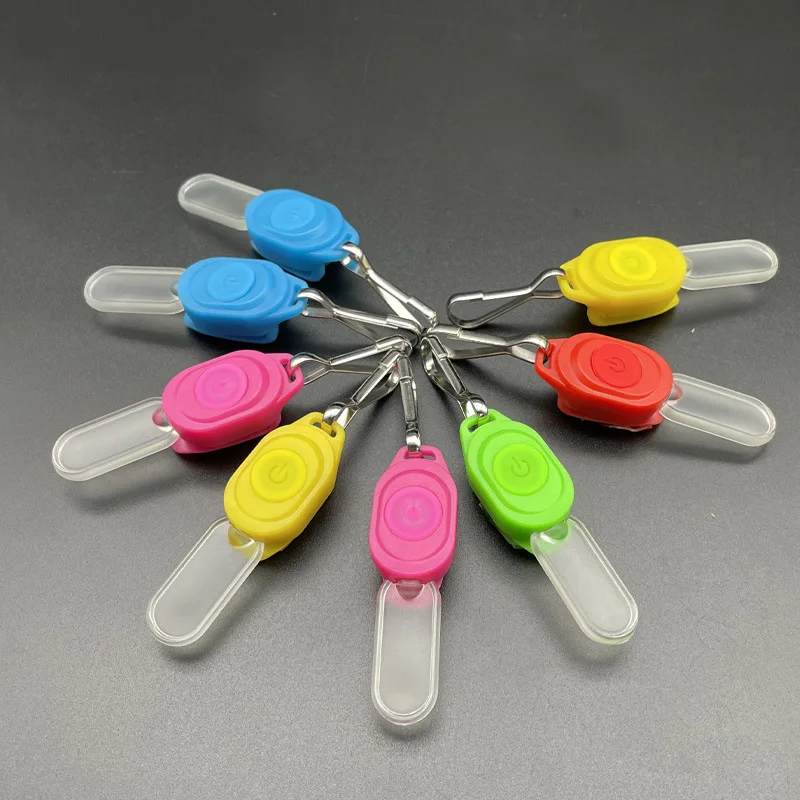 Custom Cheap Led Zipper Light Mini LED Flashing Zipper Running Jogging Walking Warning Lamp For Promotion Gifts