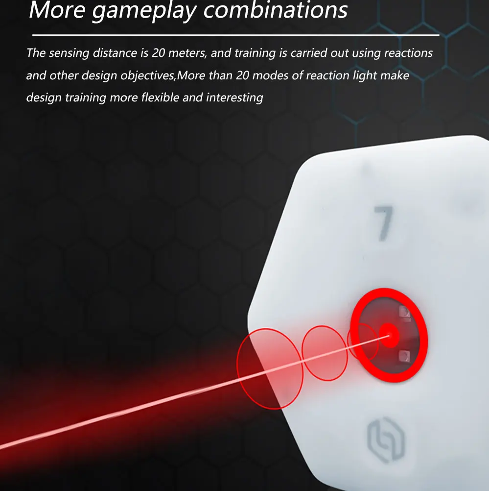 The ReactionX reaction training light is professionally installed on the gun for shooting training purposes
