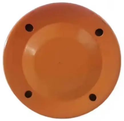 DOT39 Standard 1L USA Market Empty Brazed MAPP Steel Vessel with Red Round Valve for Camping