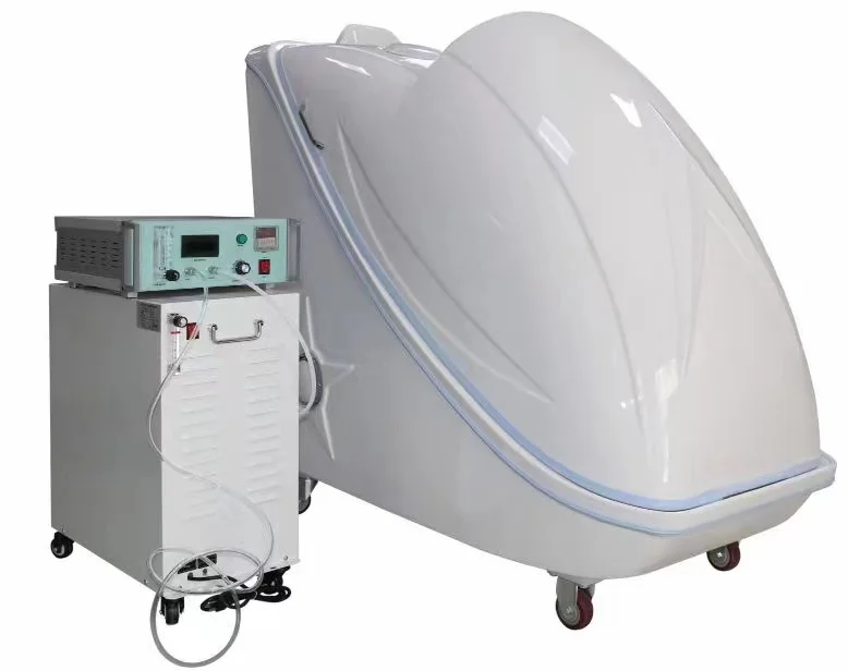 sybaritic oxygen chamber LED phototherapy ozone sauna sitting spa capsule ozone therapy machine
