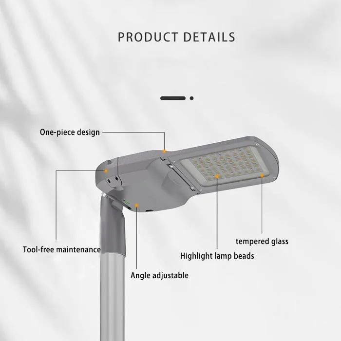 Economy Waterproof IP66 wakatek street light 25W 50W 100W 150W 240W photo cell street lights