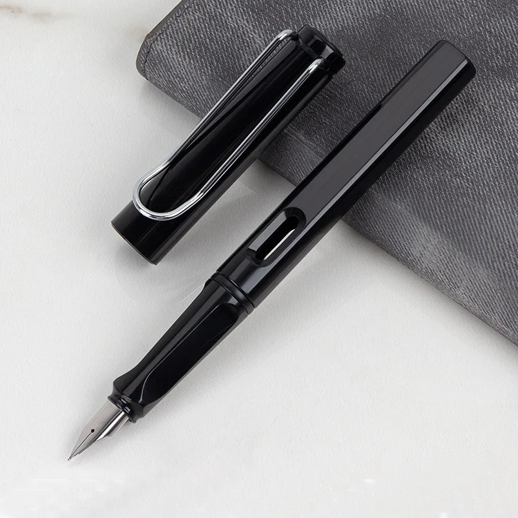 Factory delivery colorful Fountain pen student pen upright writing practice ink bag dual-use pen wholesale