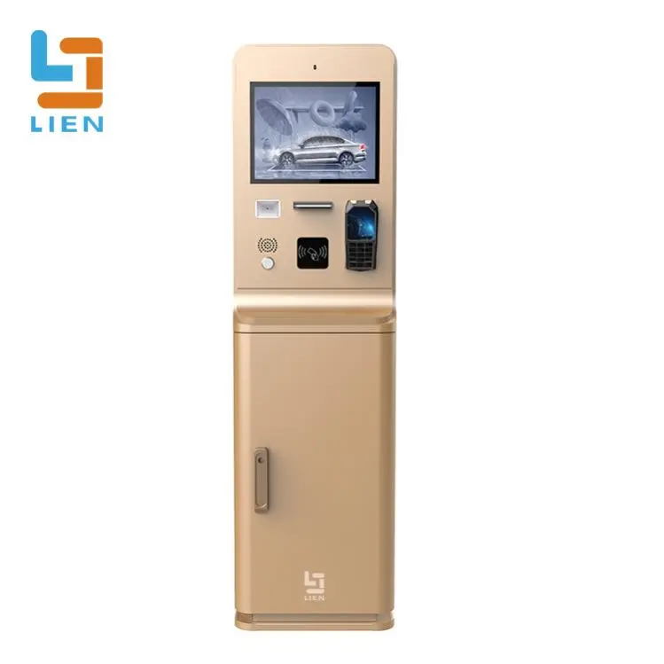 LIEN Innovative Payment Station Smart Parking Management System Payment Kiosk For Streamline Parking Pay System