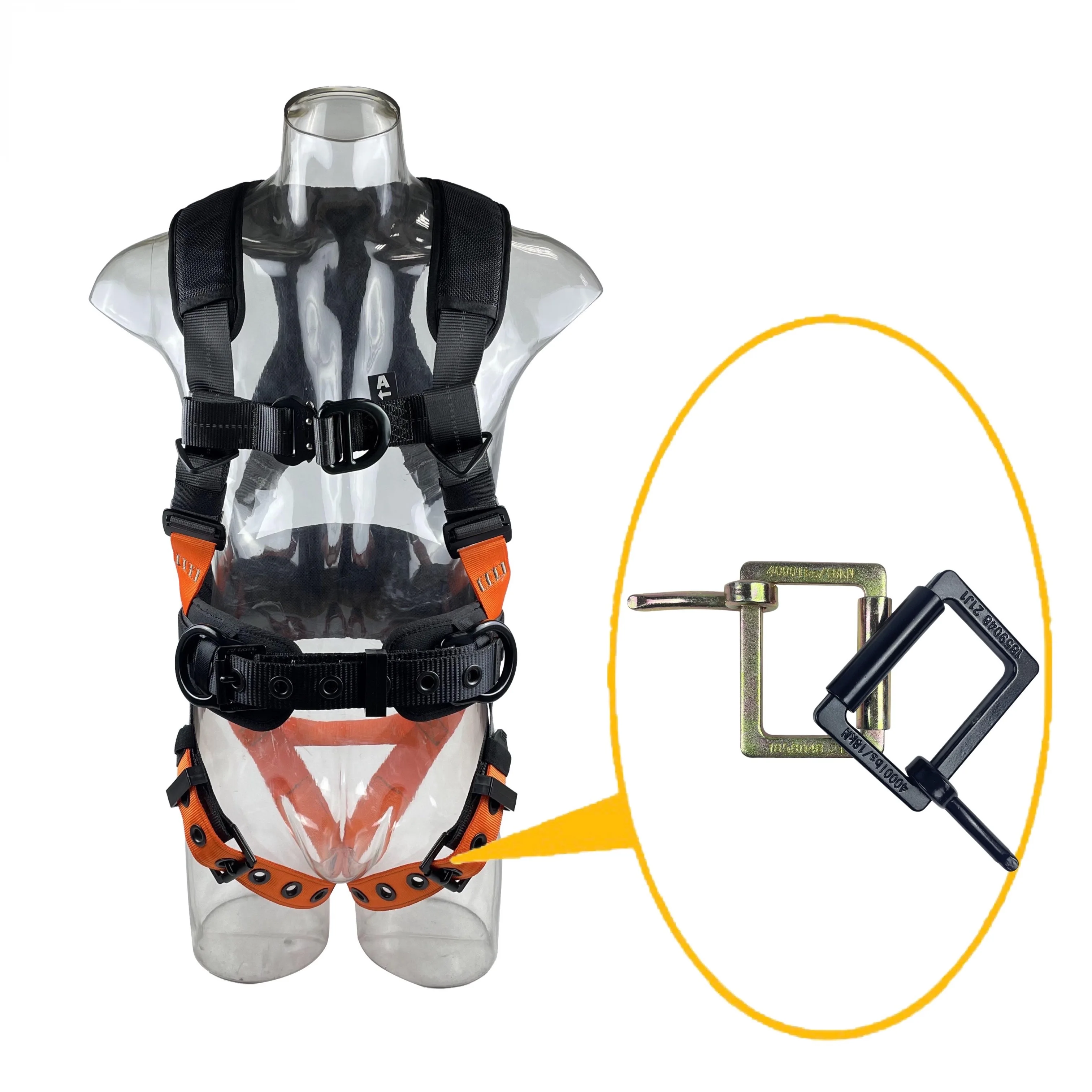 Custom 48mm Metal Men Belt Buckle Zinc Plating Pin Belt Buckle Safety Belt Accessories with Roller Tube tri-glide buckle for bac