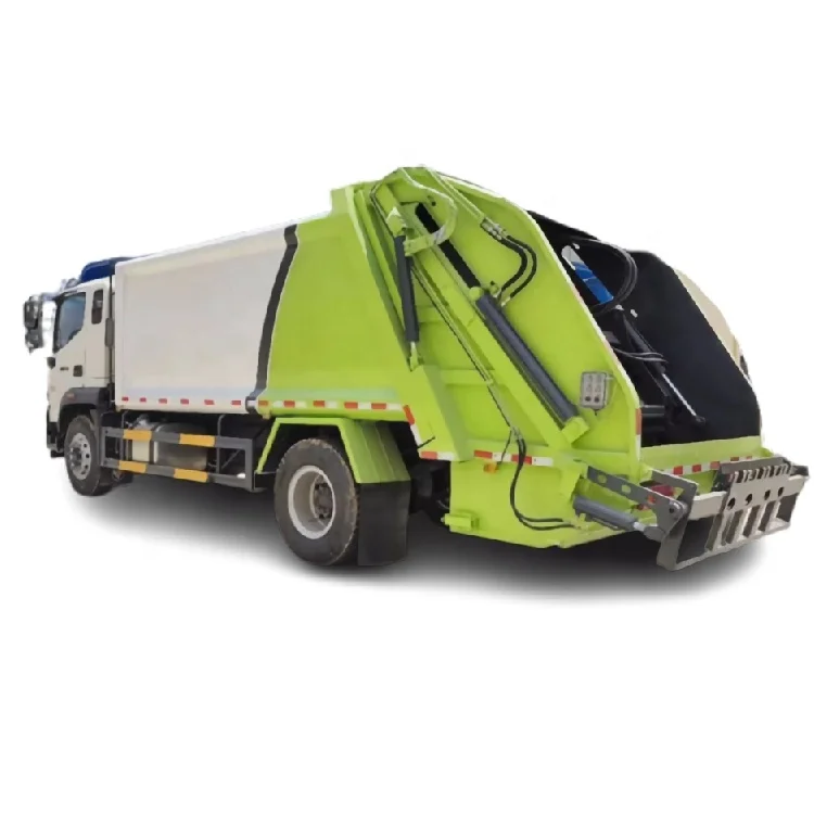 foton 14cbm rear loader compacted trucks refuse compactor 5-12m3 garbage hook container lift trucks new rear loading dust cart