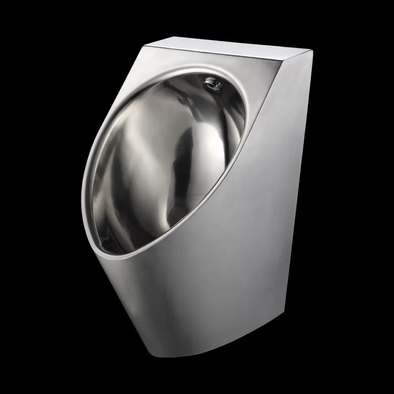 European Design Urinoir Bathroom Stainless Steel Wall Hung Home Urinals Bowl
