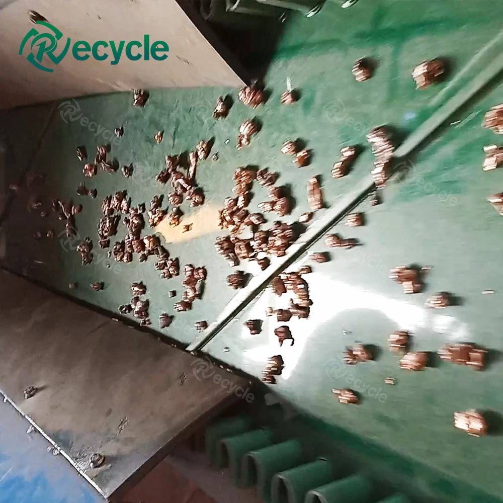 2021 Scrap Car Radiator Recycling  Equipment Aluminum Copper Iron Separator Machine