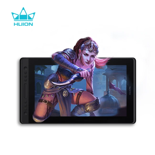 Huion цифровое искусство анимация Kamvas pro16 Заводская ручка для рисования планшет графический монитор