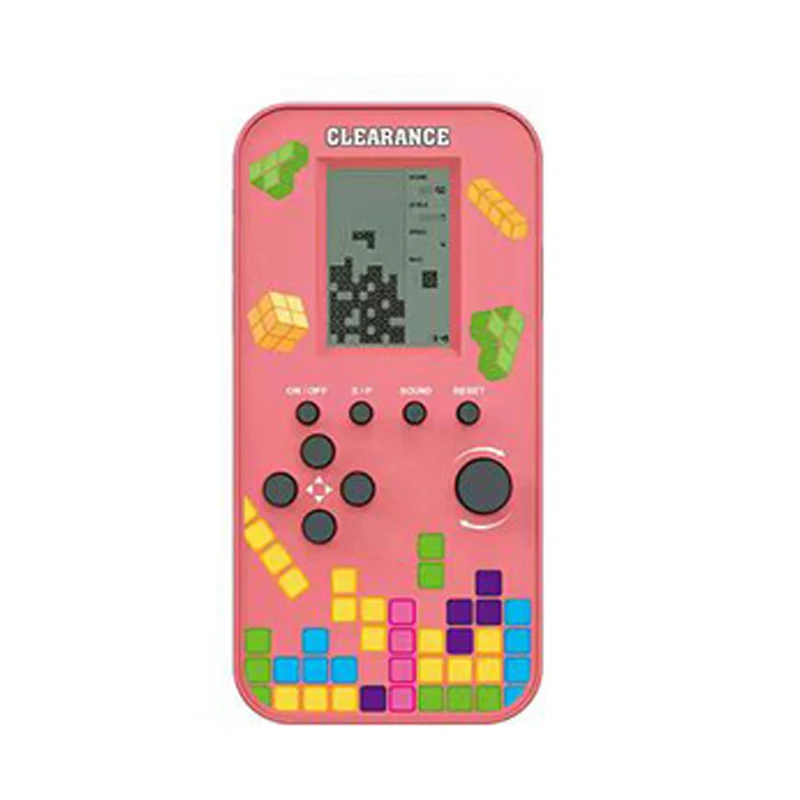 New arrival Mini game machine key chain pocket game network red retro childhood memories game