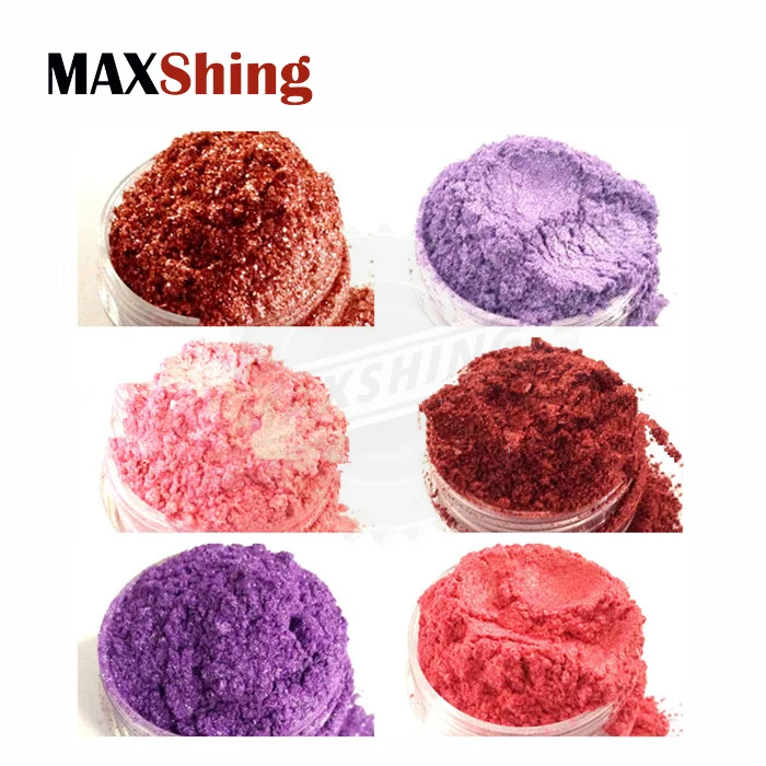 Косметический мерцающий перламутровый пигмент цветной слюдяной порошок для макияжных изделий