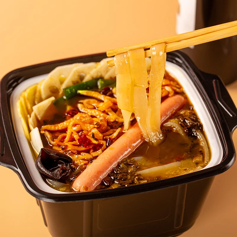 Instant-hotpot Wholesale Spicy Self-heating Vegetable Oil Lazy Hotpot Instant