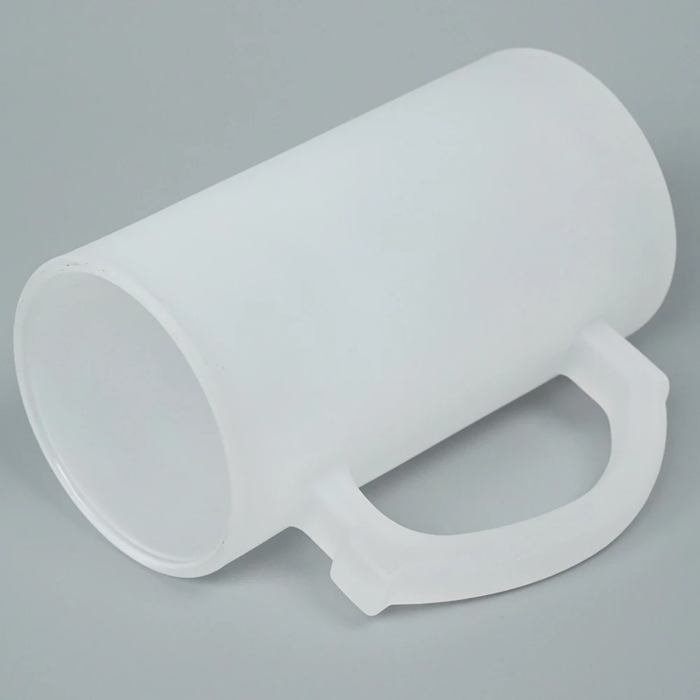 Wholesale Custom Beer Mug Classic Customize 16oz Glass Beer Cup with Handle China Factory Beer Stein Glasses